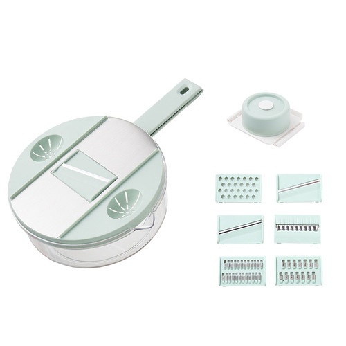 Multifunctional stainless steel manual slicing and shredding vegetable cutter potato grater grater kitchen supplies dropshipping