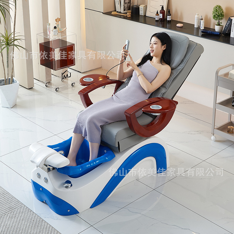 Cama de masaje de pedoterapia, sofá de baño de pies eléctrico, cama de manicure, silla de pestañas, cama de pedoterapia, sillón eléctrico, pies
