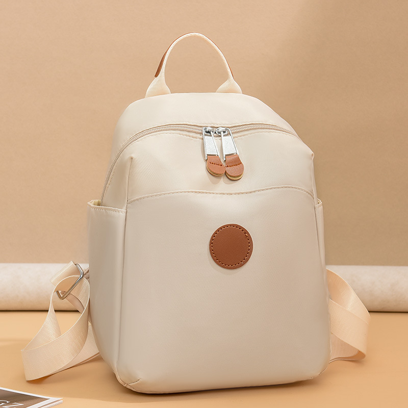 Mochila de tela Oxford para mujer 2024 invierno nueva mochila casual simple de gran capacidad bolso de viaje para estudiantes universitarios