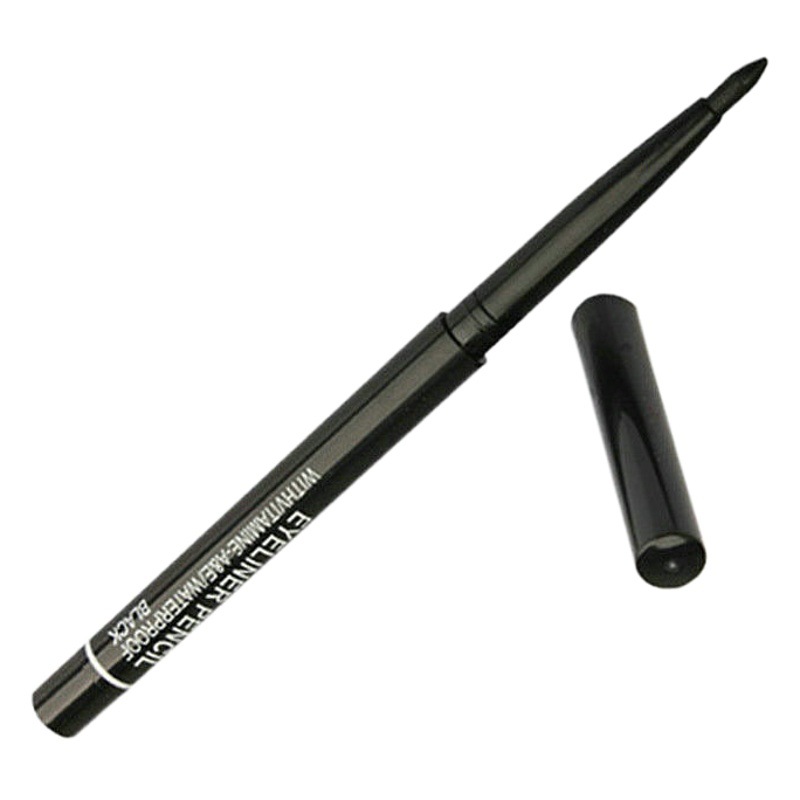 in stock cross-border export automatic rotating waterproof eyeliner eyebrow pencil eye shadow pen makeup pen eyeliner glue pen 2 color in