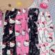 2024 Women's Autumn and Winter New Flannel Pajama Pants Coral Fleece fleece-lined Warm Casual Home Pants