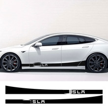 适用于Model 3 Model S Model X侧裙车贴汽车贴纸拉花A420