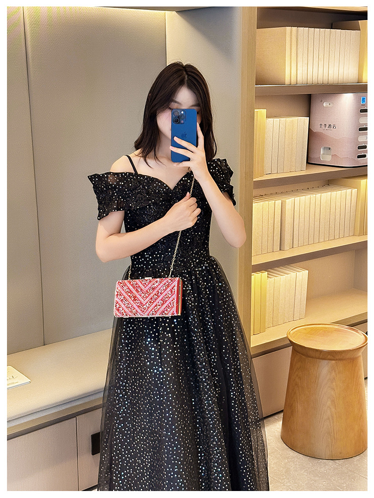 2025 Cross-border new dinner bag, European and American women's handbag, diamond-encrusted banquet clutch, evening dress bag, women's bag undefined