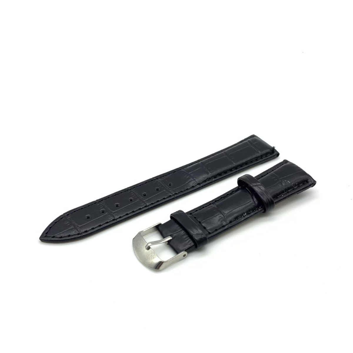 Fabricante de correas de reloj de alta calidad, correas de reloj de cuero de ternera, accesorios de correas de reloj de cuero unisex de 12 - 24mm