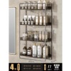 5001 dark gray wall hanging rack 4 layers