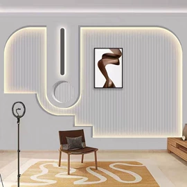 墙纸、壁纸;墙布;壁画