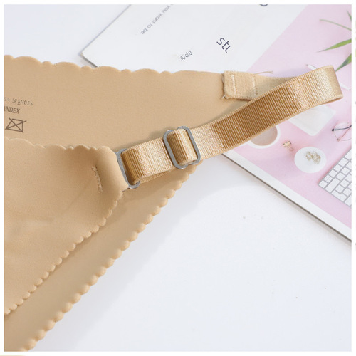 False buttock lifting pants, plump bottom bikini underwear, women's adjustable tightness T-shaped triangle pants