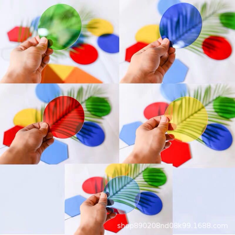 彩色半透明亚克力板PMMA茶色有机玻璃圆片异性加工切割雕刻UV印刷