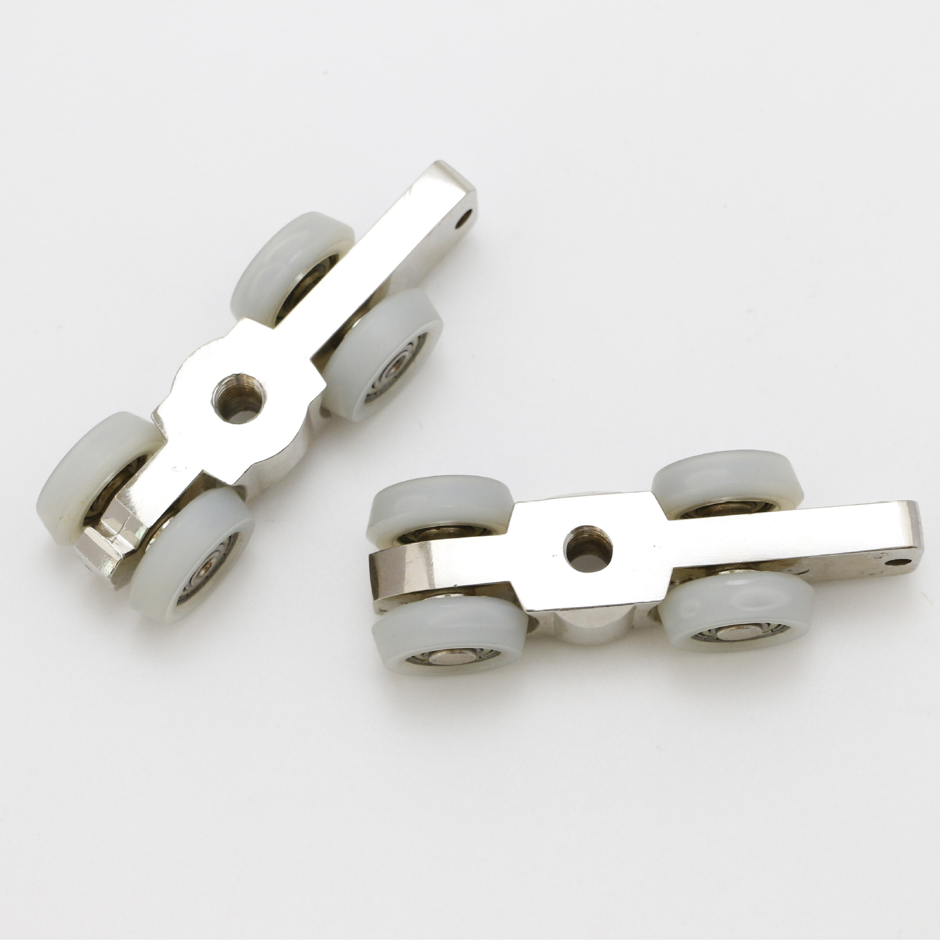 厂家批发 移门滑轮木门玻璃门柜门推拉门吊轮4轮 室内五金配件