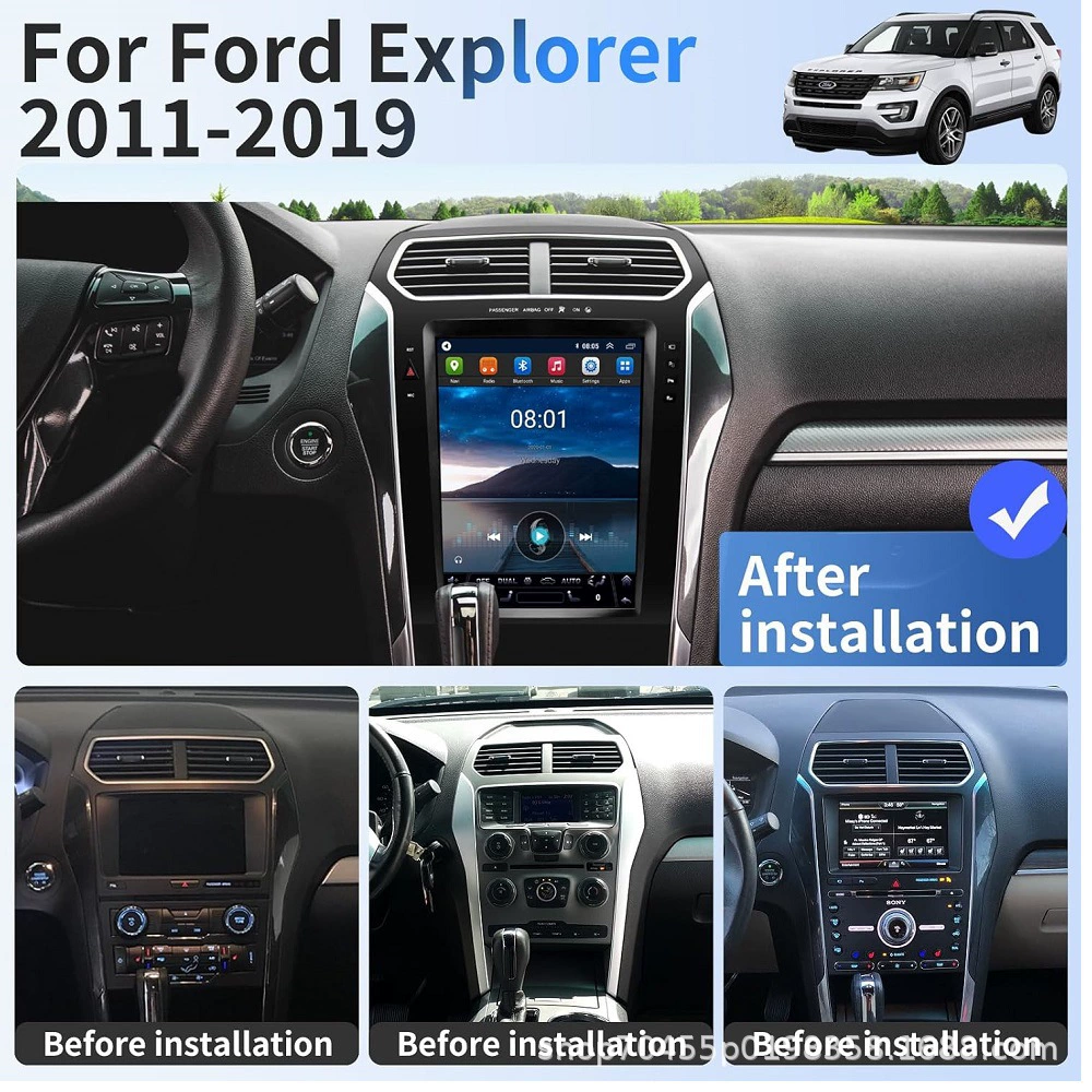 Suitable for Ford Explorer Explorer Navigator HD Android car-mounted all-in-one display