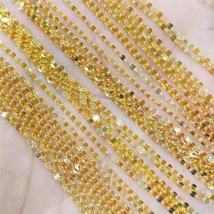 18K��ɫ��ŮAU750�ʽ��S���Ͻ�õ������촽��朼����i���