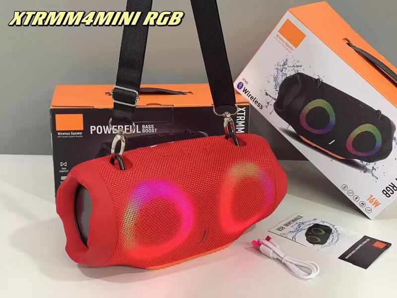 クロスボーダー起爆XTRMM4 MINI RGB大戦鼓bluetoothスピーカー屋外ストラップ|undefined
