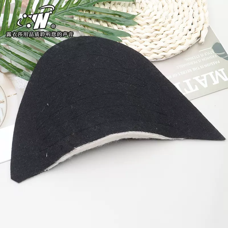 服装辅料垫肩柔软切口西装风衣外套各种男女式黑白色无纺布棉肩垫