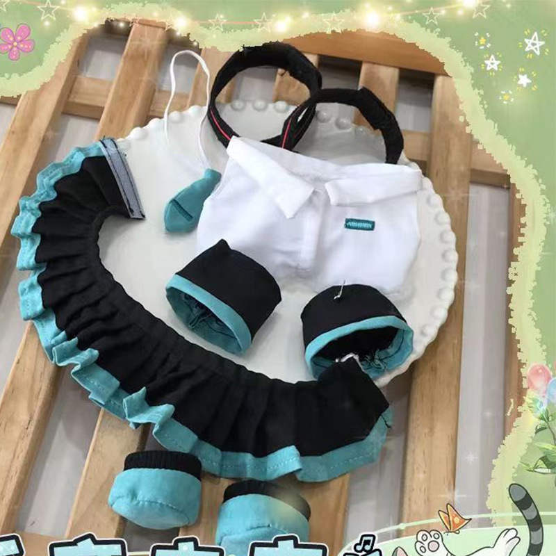 コットンドール 20cm ムーブメント フューチャーベビー服 初音ショールスーツ マント服 座り40cm ファンシーグッズ人形|undefined