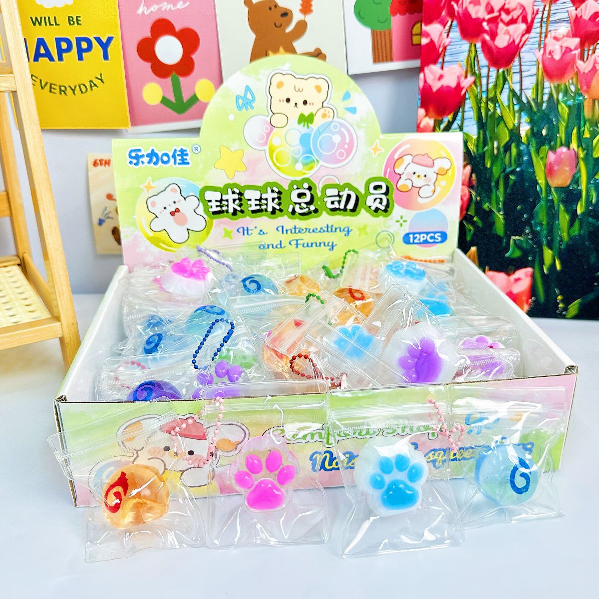 B Magic Pill Lingzhu Double Pin Cat Claw Pellizcar Colgante de música Nezha Ao Bing Lingzhu de alta transparencia Pellizcar música mixta Yuan Zhu Pellizcar