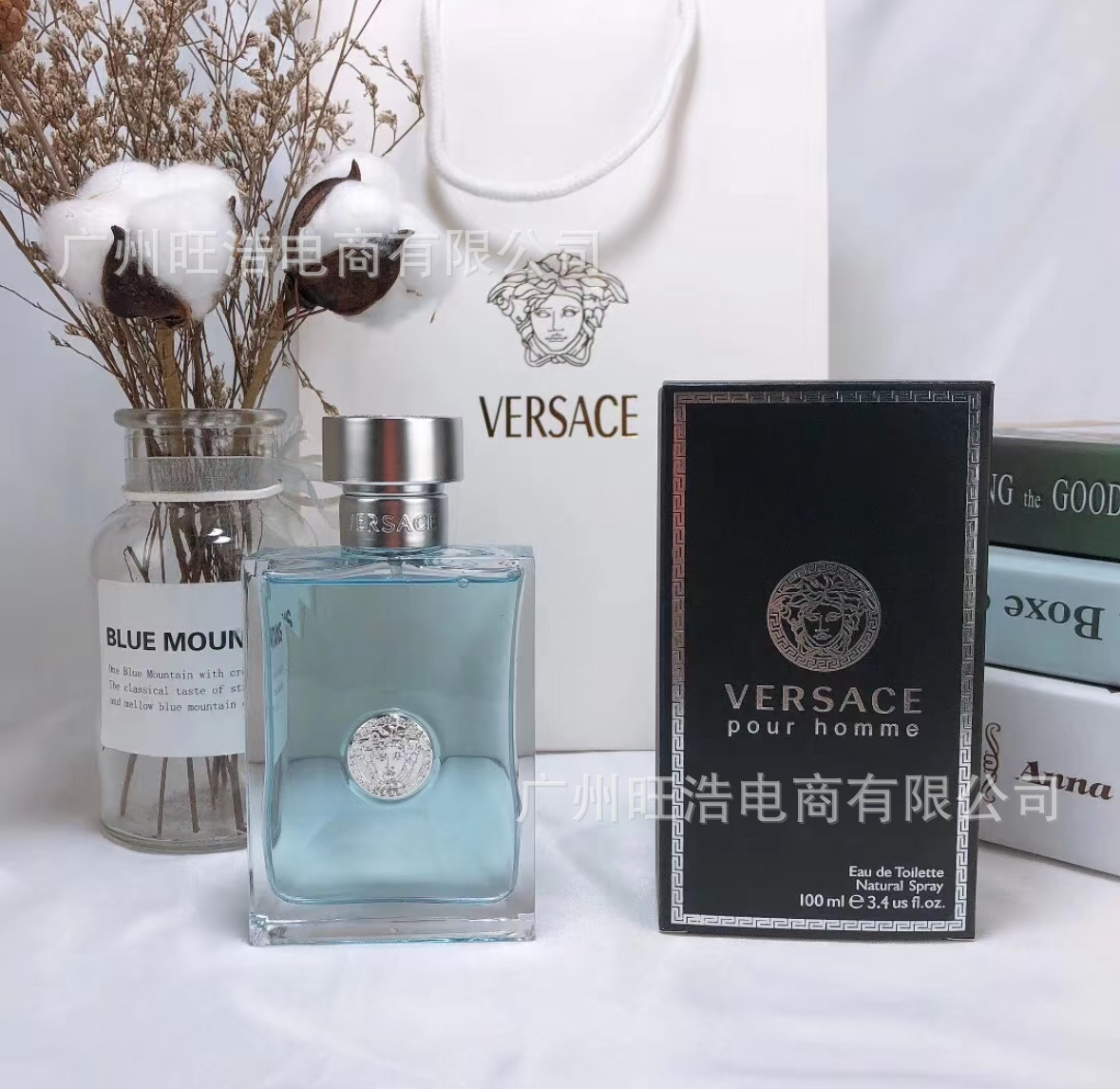 Perfume de marca, dulce, verdadero, azul, deportivo, hombre salvaje, amor, fragancia 100ml.