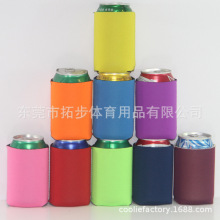 现货批发泡棉杯套330ml易拉罐4mm仿潜水料DIY画保温杯便携