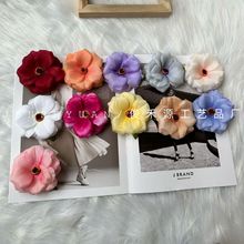 蝴蝶洋牡丹花头婚庆仿真花家居户外山茶花摄影道具婚礼堂假花批发