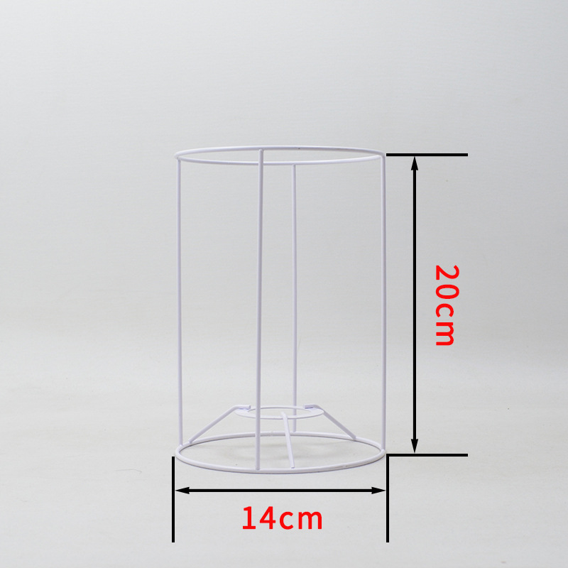 14*20cm Marco de hierro cilíndrico