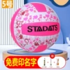 No. 5 Pink Soft Volleyball [Free Printing Name] Sending a pump+gas needle net pocket