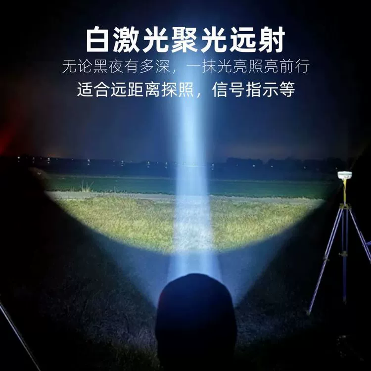HD-C8 Алюминиевый сплав зум-фонарь сильный свет дальний свет