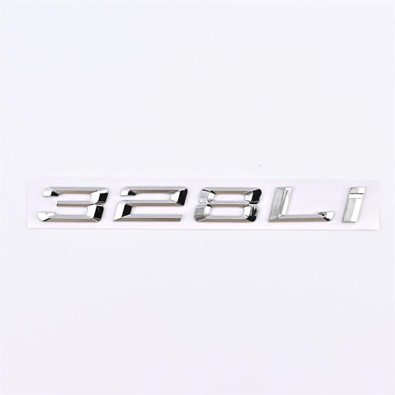 BMW 316Li car stickers, 318Li lettering, 320Li rear emblem, 325Li displacement badge, 340Li car logo, modification