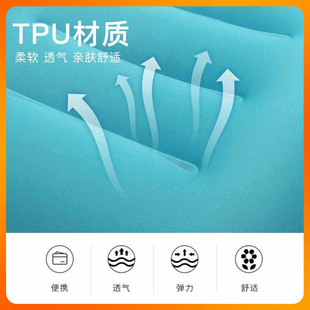Travel Outdoor Pillow Inflatable Pillow Waist Pillow Portable Storage Air Pillow Airplane Pillow Travel Neck Pillow Travel Three Treasures