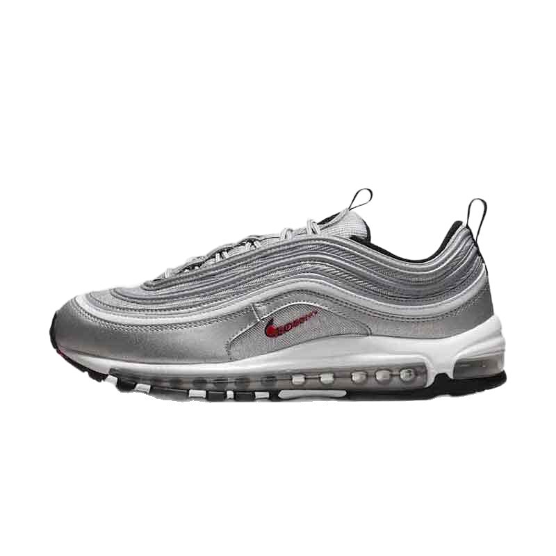 国境を越えた外国貿易莆田靴 Air Max Bullet 97 シルバー男性と女性のレトロなランニングシューズ|undefined