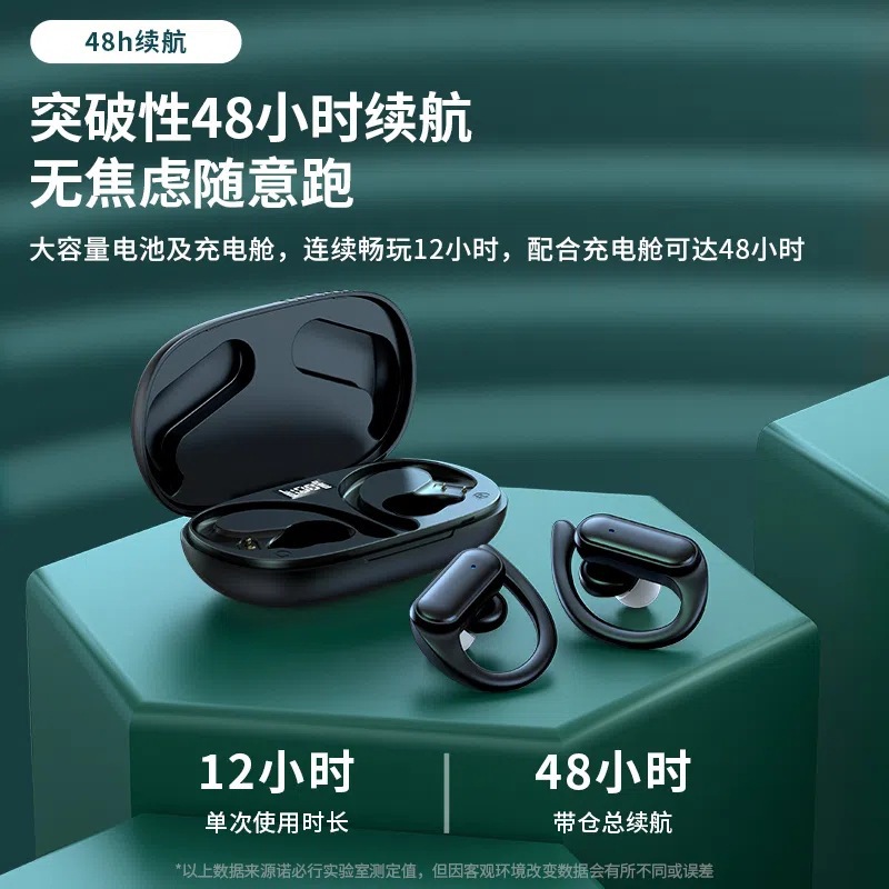 跨境爆款A520蓝牙耳机双耳数显挂耳式音乐运动蓝牙耳机好音质耳机