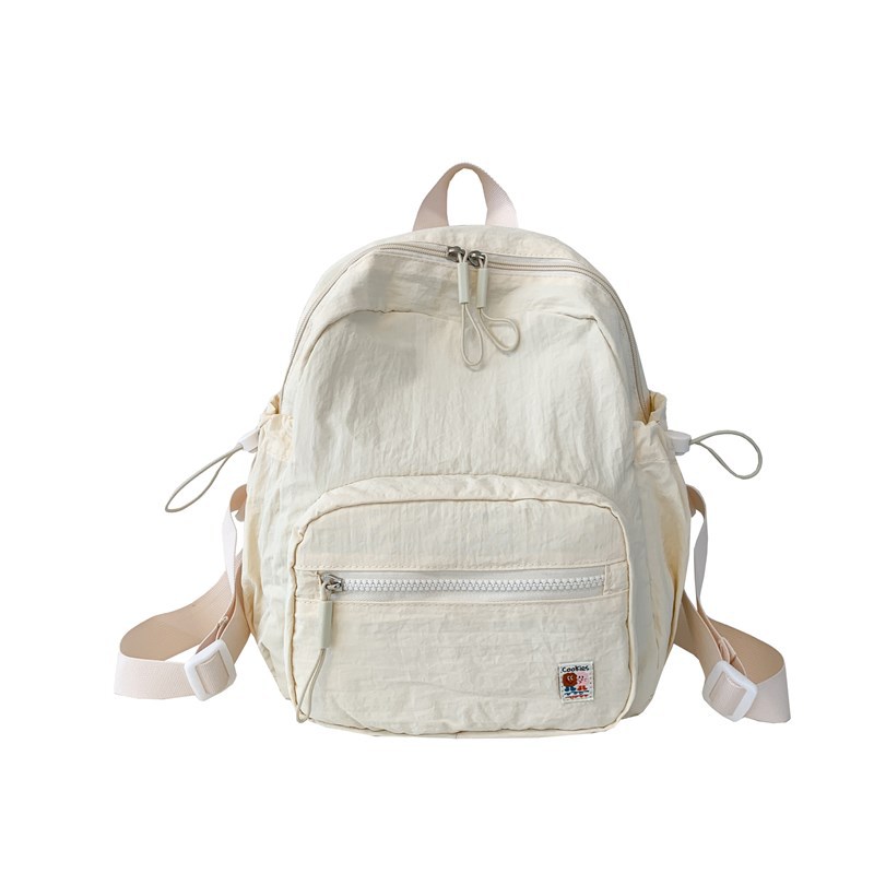 Mochila coreana de color macaron para niños y niñas, mochila de ocio, mochila de estudiantes ligera, mochila simple para niños de color sólido
