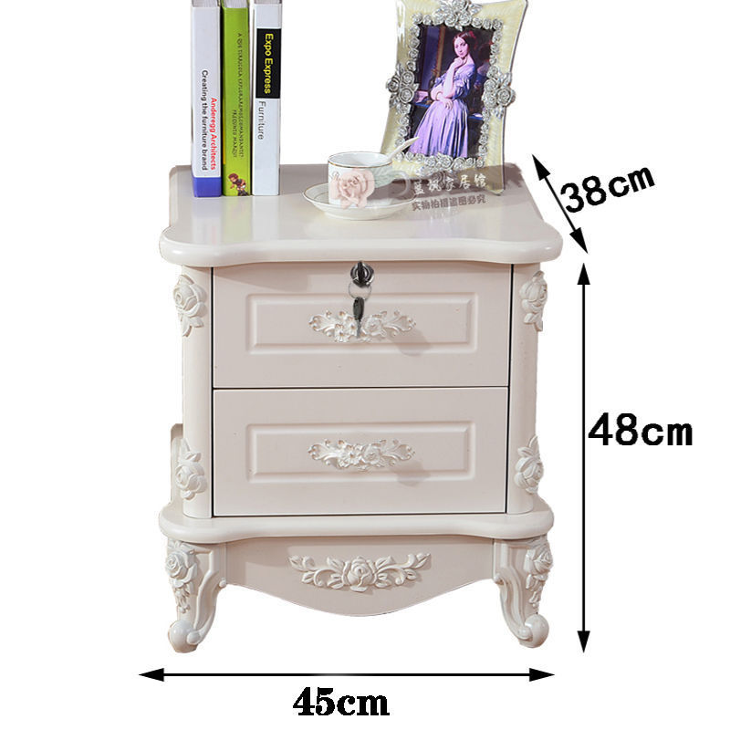 유럽식 45cm 와이드 아이보리 화이트 벨트 자물쇠