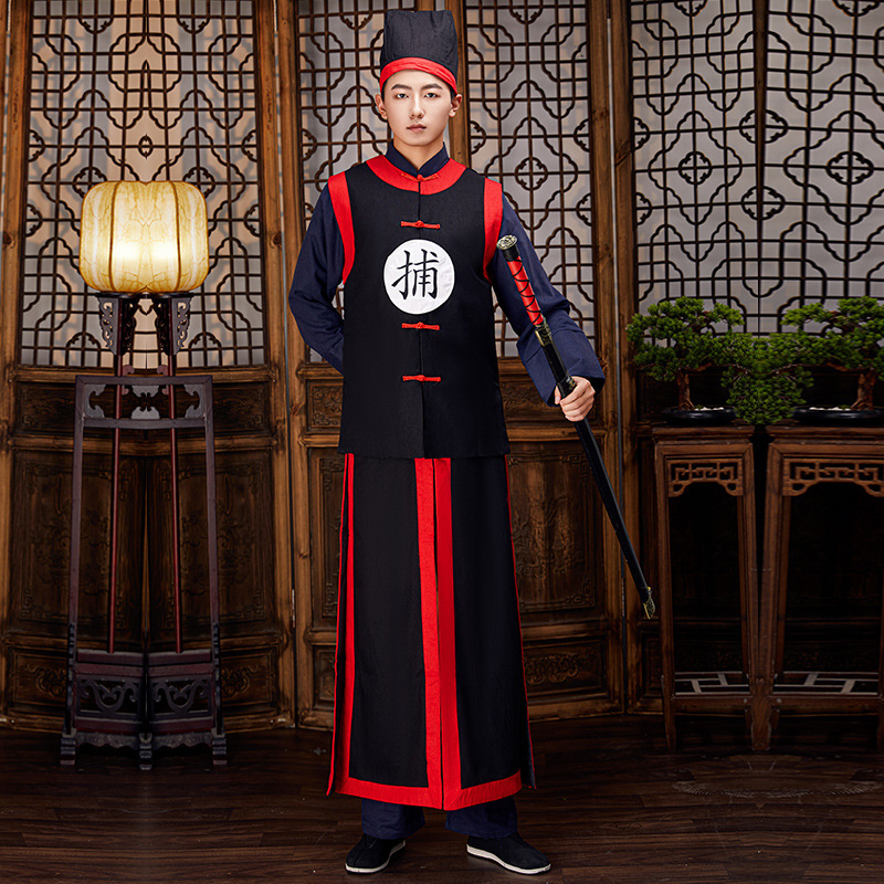 New Song Dynasty Yamen Trail Fast Ancient Costume Ming Dynasty Film and Television Drama Trail Song Dynasty Official Performance Costume