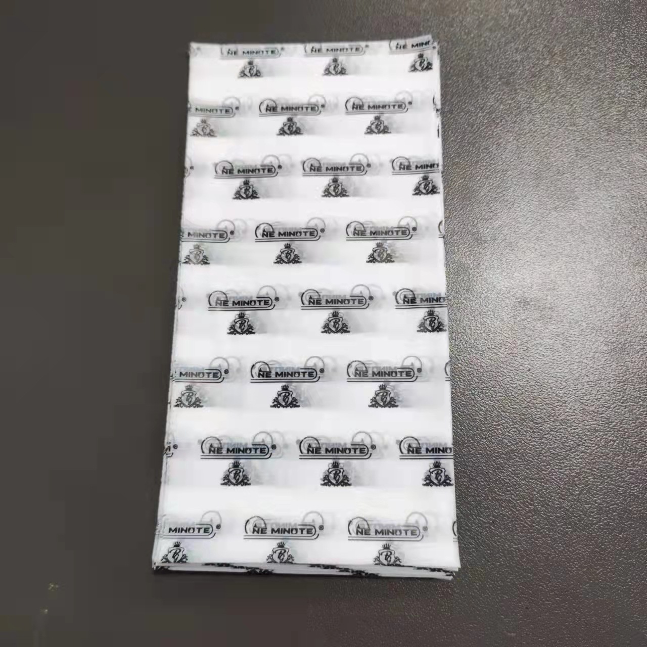 现货批发cpe满版印刷数据线平口袋 奶白色数码产品线材自粘包装袋