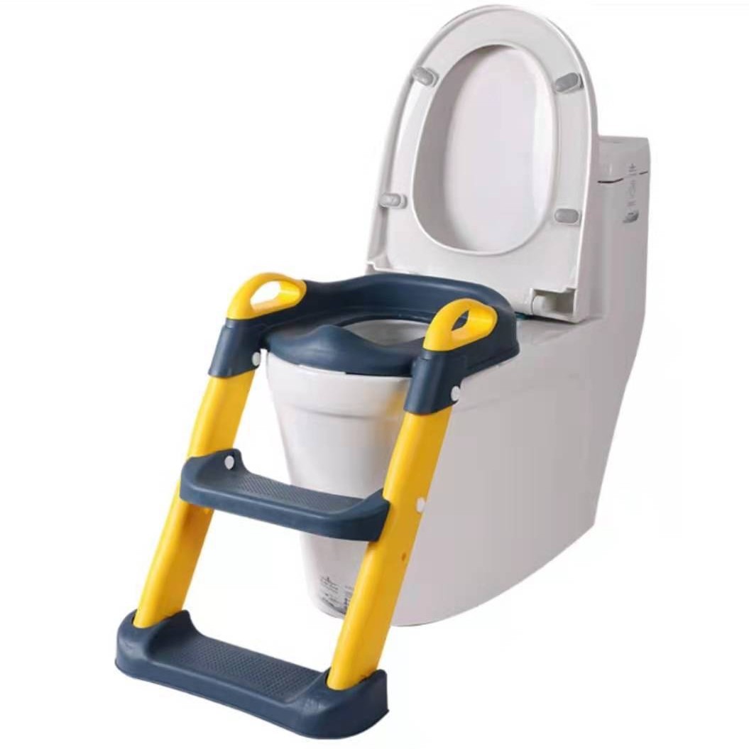 Fábrica directa de inodoro infantil escalera ajustable plegable inodoro infantil escalera auxiliar anillo de inodoro para hombres y mujeres, como