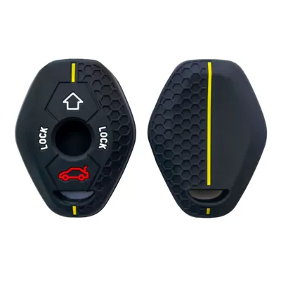 Static Rod/Key Bag, Pattern Silicone Car Key Cover