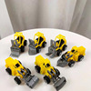 Warrior, plastic small car model, excavator, Birthday gift, wholesale