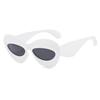 Sunglasses suitable for men and women, fashionable glasses, suitable for import, cat's eye, European style