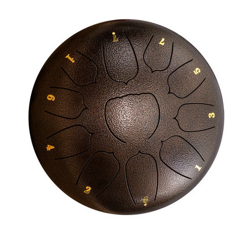 Comercio exterior transfronterizo tambor etéreo 6 / 8 / 10 / 12 pulgadas 15 tonos tambor de niños olvidar tambor de preocupación tambor de disco adulto tambor etéreo