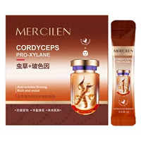 Mengxi Blue Cordyceps Bose Double Anti-Sleep Mask Плотно увлажняющая маска для вторичной полировки против морщин в упаковке 4 г x 20 шт.