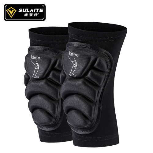 SULAITE extreme sports skiing roller skating soft knee pads cross-country riding knee pads outdoor sports knee pads