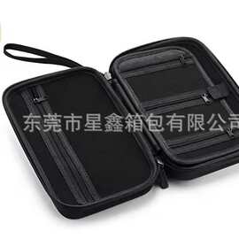 厂家定制多功能硬盘移动电源收纳盒数码配件收纳包定制EVA手提包