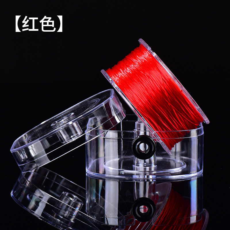 进口扁丝弹力线高弹力耐磨文玩串珠扁丝线水晶手链串珠弹力绳批发|undefined