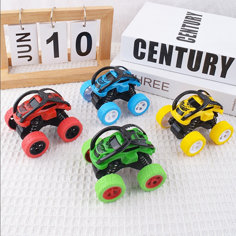 Juguetes para niños, acrobacias inerciales, coche de dinosaurio, niño, excavadora, volquete, camión mezclador, coche divertido al por mayor