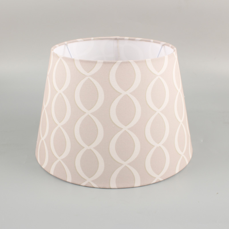 Fábrica al por mayor transfronteriza impresión plana pantalla de tela lámpara de pie lámpara de mesa lámpara de pantalla creativa personalizada