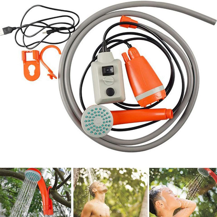 New cross-border wireless charging shower, portable car shower, electric shower, outdoor car washing gadget, home use
