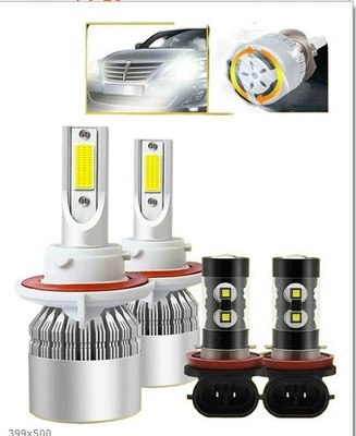 Tcyato Cross-Border Hot-Selling Led: Ön faralar - c6-h13-2-pieces-lens-fog-lamp-h-11-2-pieces