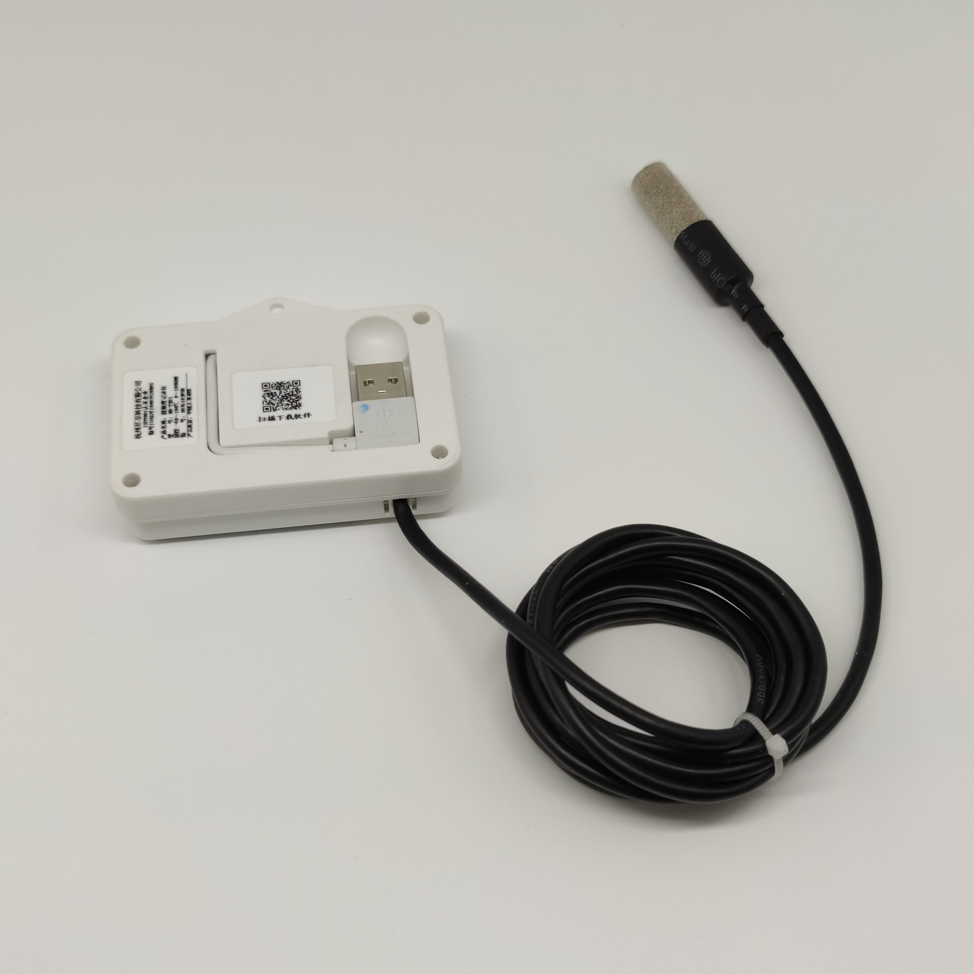 ��ʪ�ȼ�¼��DL-WS21С�������ⱨ����ʪ�ȼ�¼��USB��ʪ�ȼ�¼��