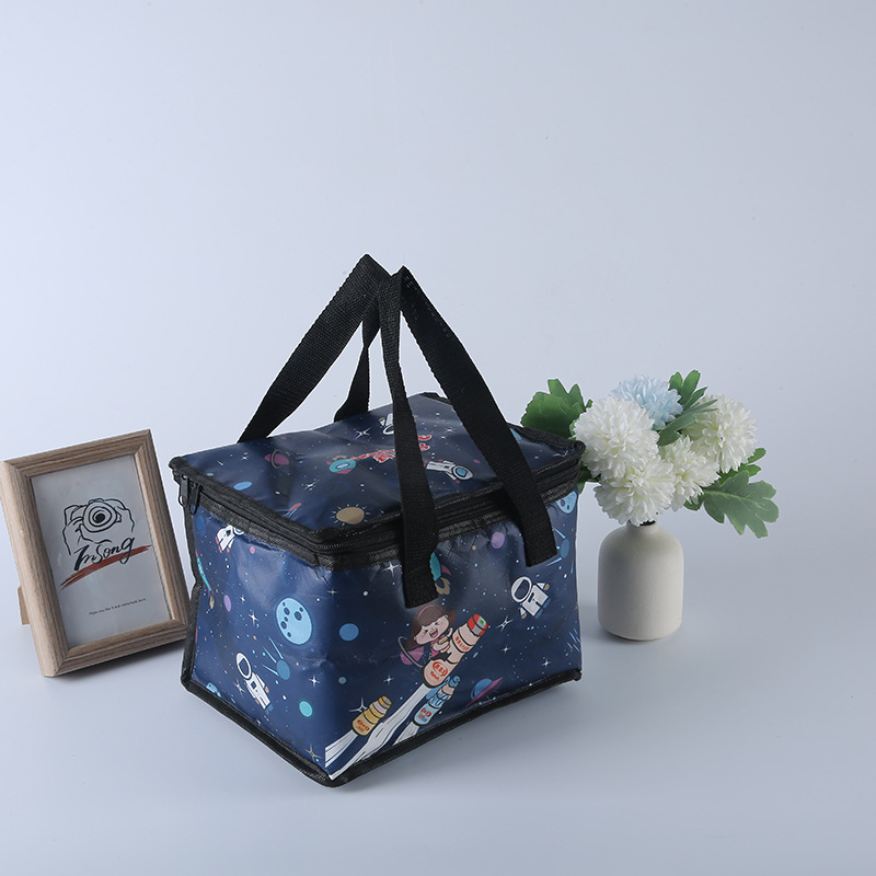 保温袋批发铝箔外卖专用商用甜品奶茶烧烤无纺布手提打包袋