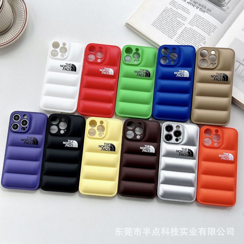Down Jacket Apple 16Promax Mobile Phone Case Anti-Fall Protective Cover 15Iphone16 Export Soft Edge Anti-Fingerprint Down Jacket Apple 16Promax Mobile Phone Case Anti-Fall Protective Cover 15Iphone16 Export Soft Edge Anti-Fingerprint