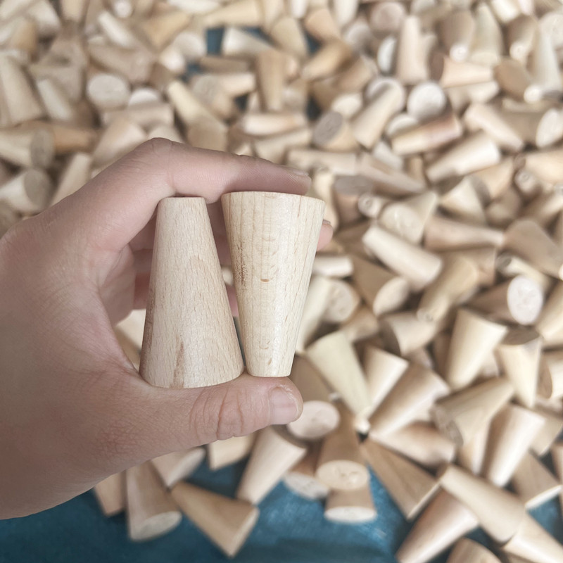 装配式建筑PC灌浆木塞锥形防漏浆实木木塞小号 大号注浆木塞